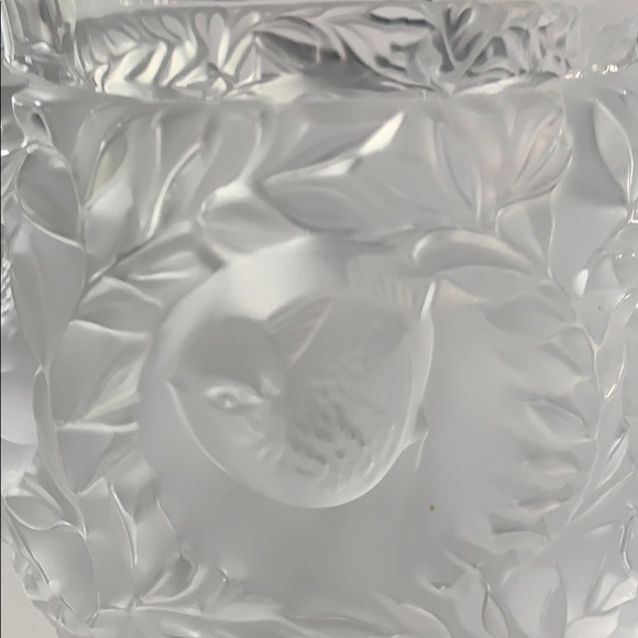 Lalique Accents Lalique Bagatelle Bird Vase Poshmark